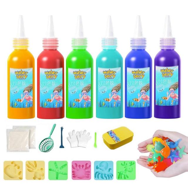 Magic Water Elf Toys For Kids Children DIY Sea Creature Water Elf